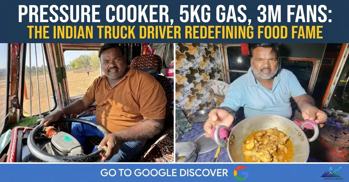 Discover the inspiring story of Rajesh Rawani, a veteran Indian truck driver who gained 3 million fans by sharing his life and authentic roadside cooking from the cab of his truck.